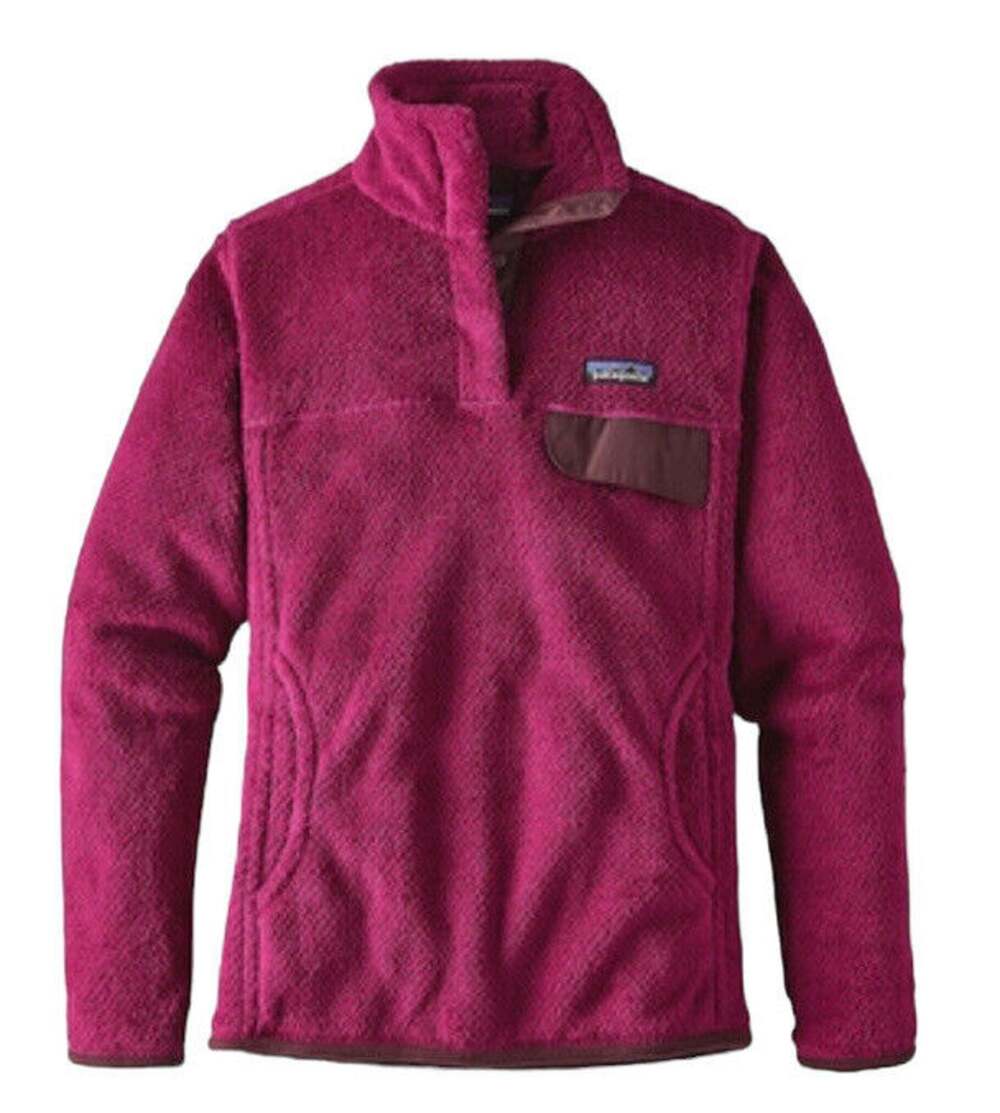 Patagonia Re-Tool Snap-T Fleece Pullover Jacket Sweater Womens Sz S